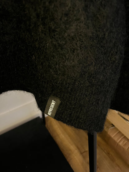 Represent Black Cable Knit - Large