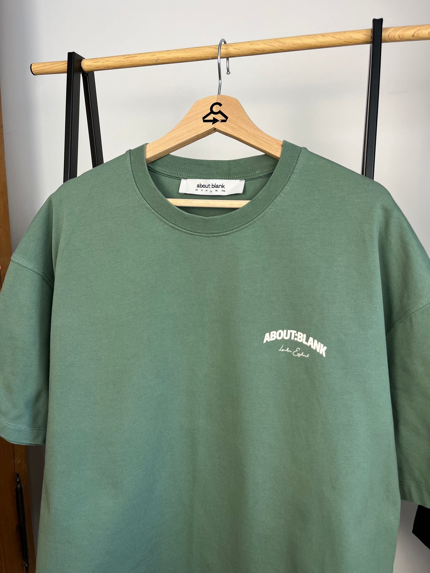 About:Blank Olive Green T-Shirt - Large