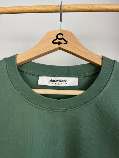 About:Blank Olive Green T-Shirt - Large