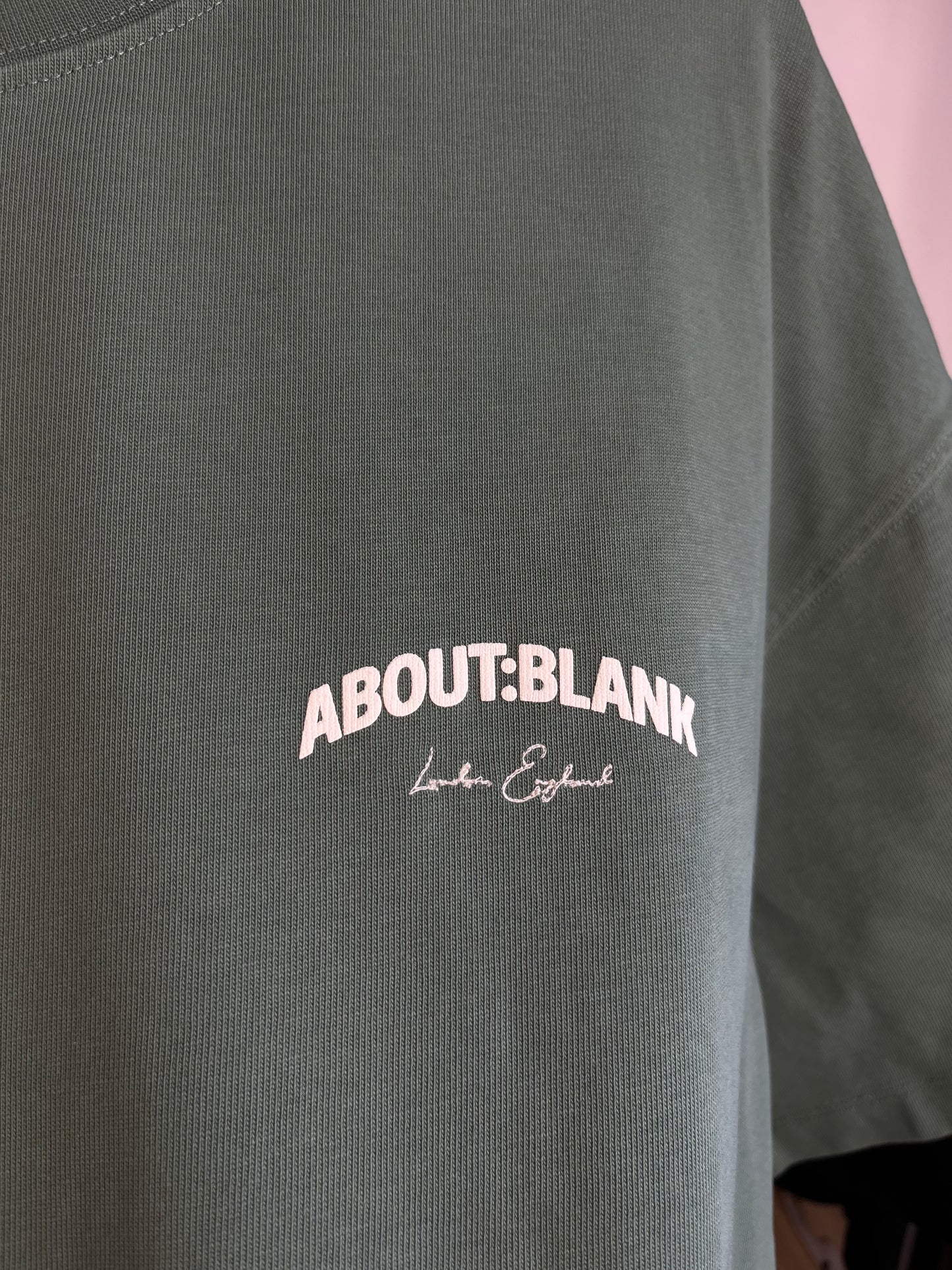 About:Blank Olive Green T-Shirt - Large