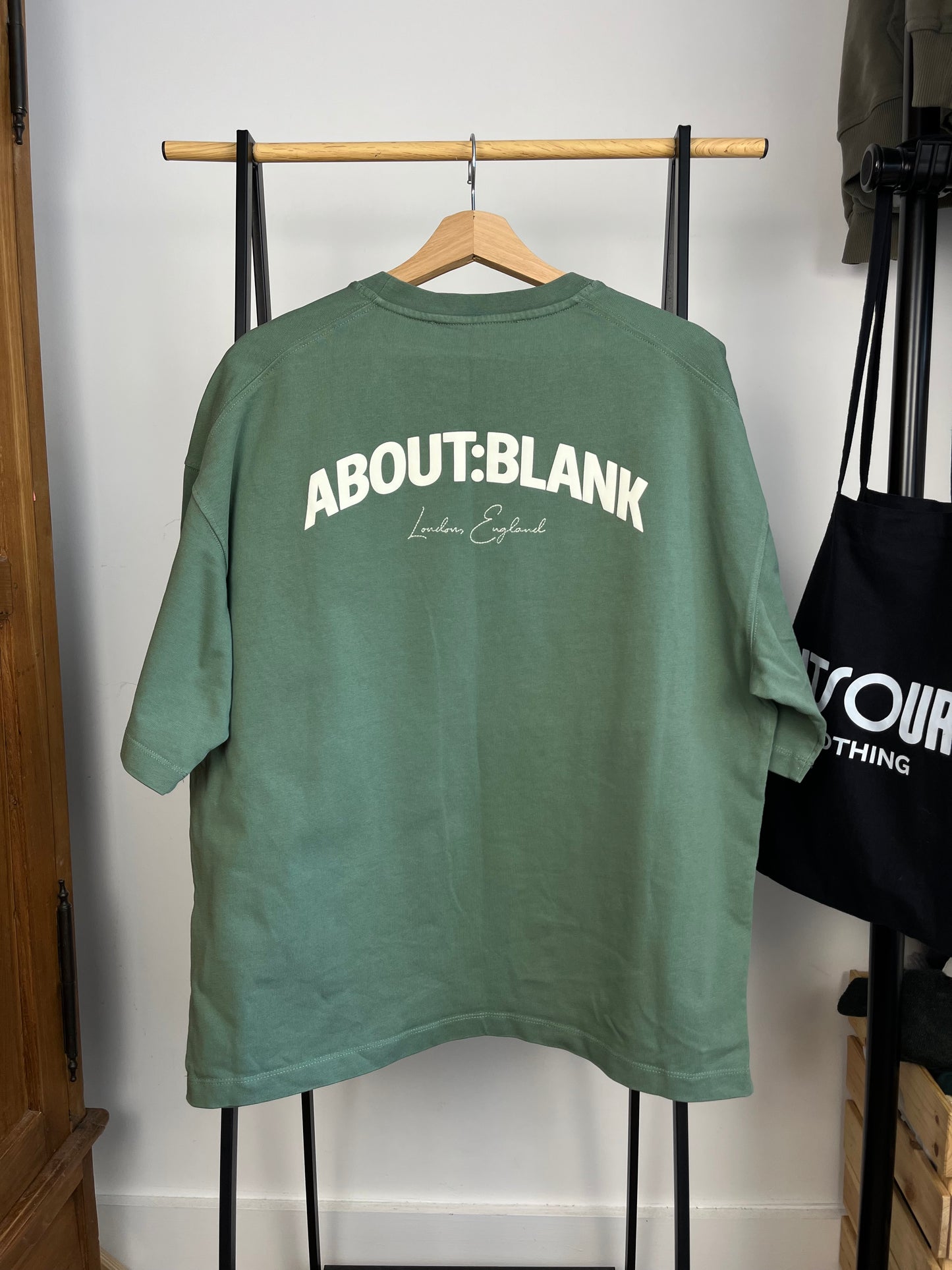 About:Blank Olive Green T-Shirt - Large