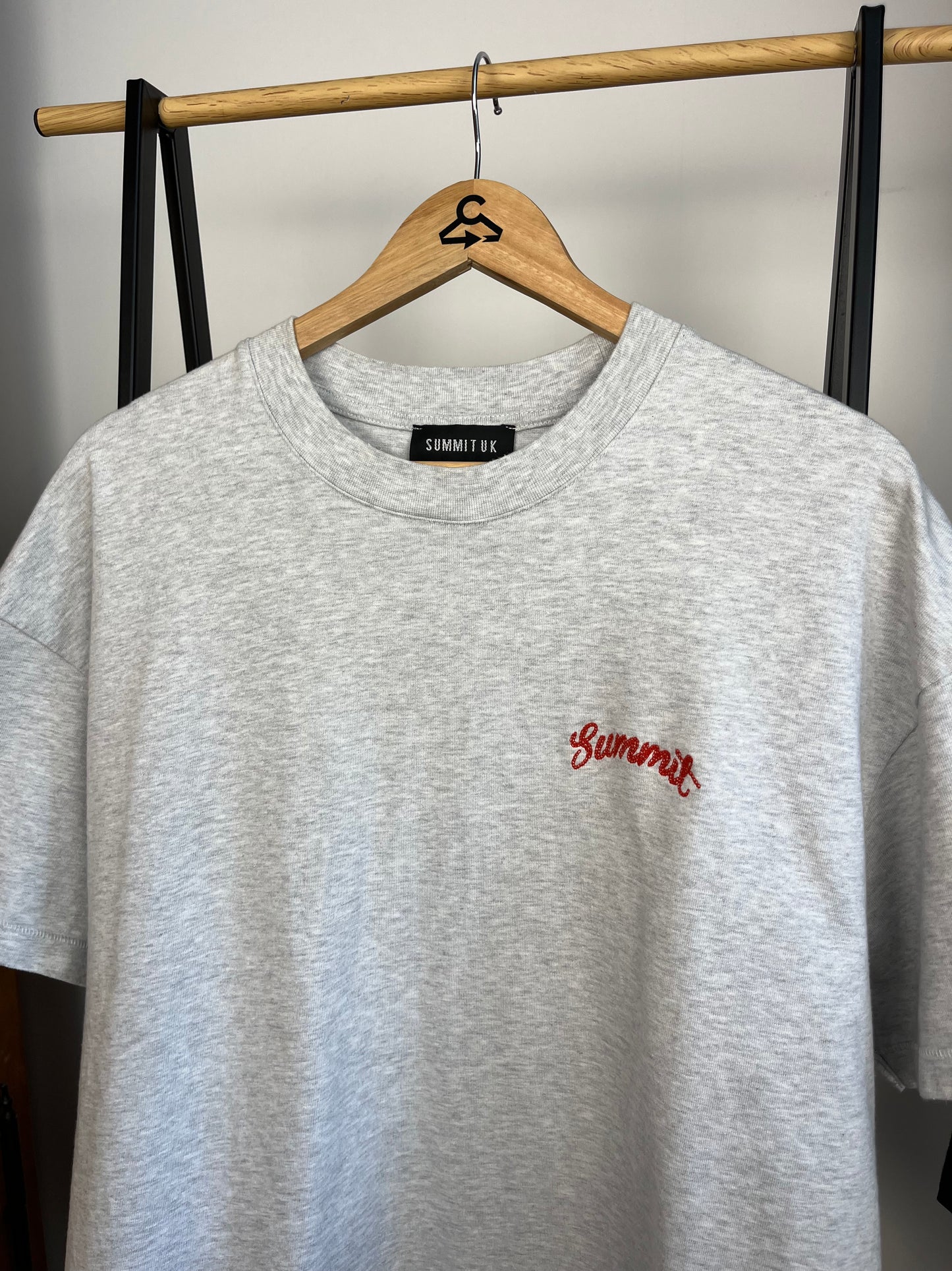 Summit Grey T-Shirt - Medium