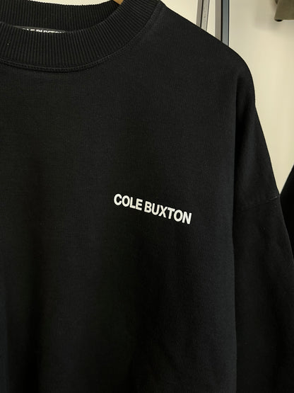 Cole Buxton Black Sweatshirt - Medium
