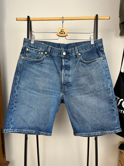 Levi’s 501 Blue Denim Shorts W34
