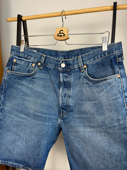 Levi’s 501 Blue Denim Shorts W34