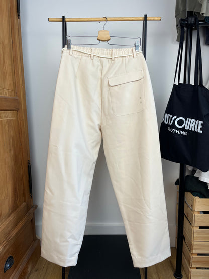 About:Blank Cream Trousers - Large