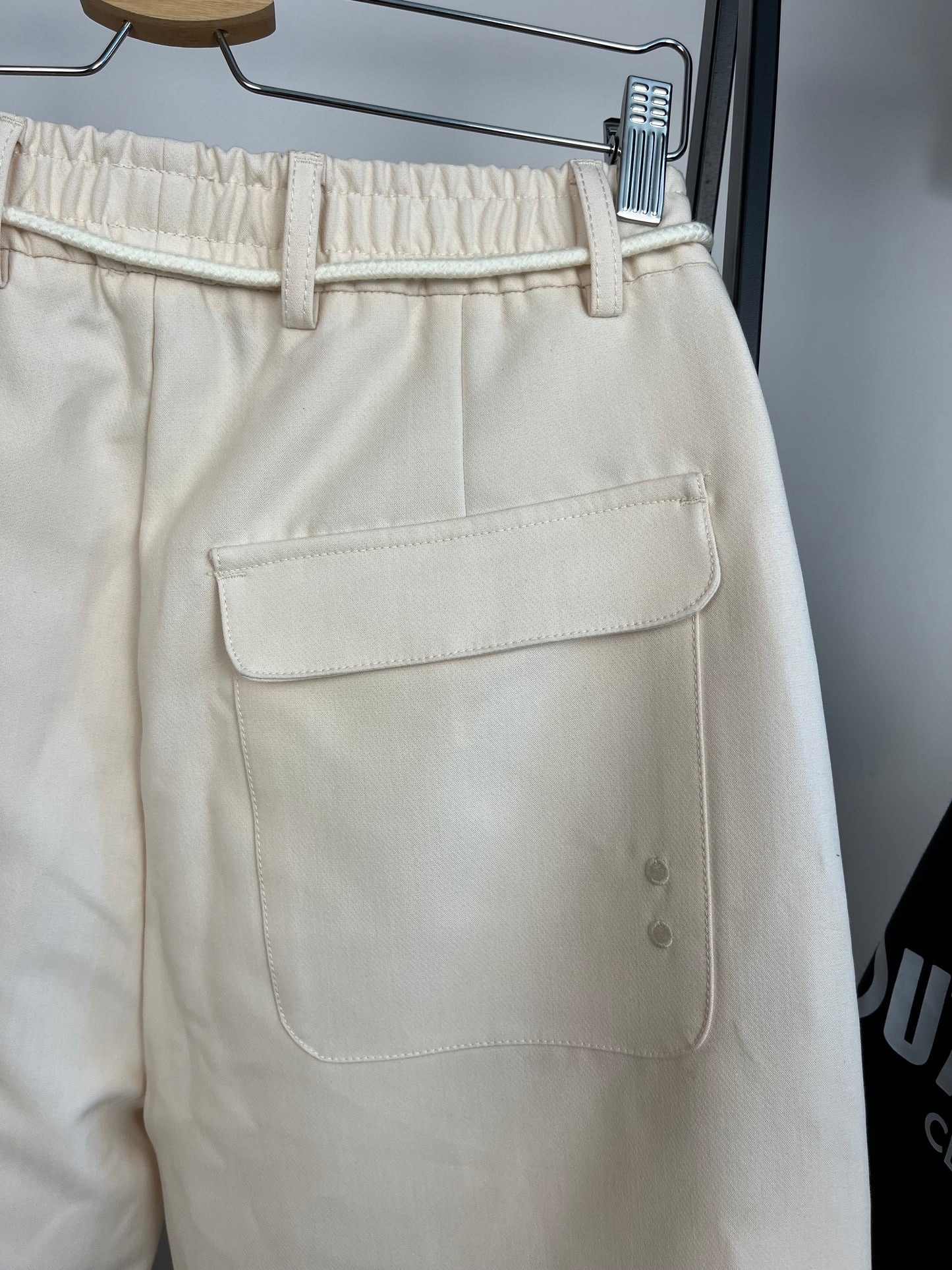 About:Blank Cream Trousers - Large