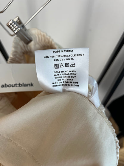 About:Blank Cream Trousers - Large