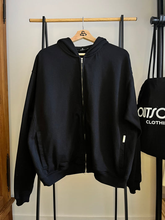 Represent Black Initial Zip Up Hoodie - Medium