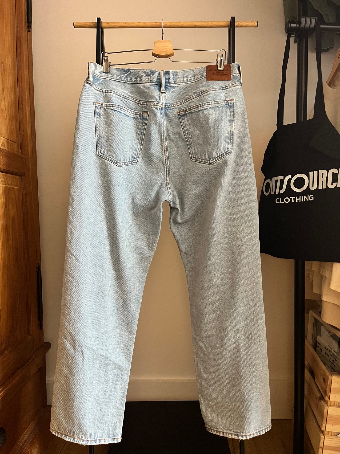 Abercrombie Light Blue Jeans W34 L30