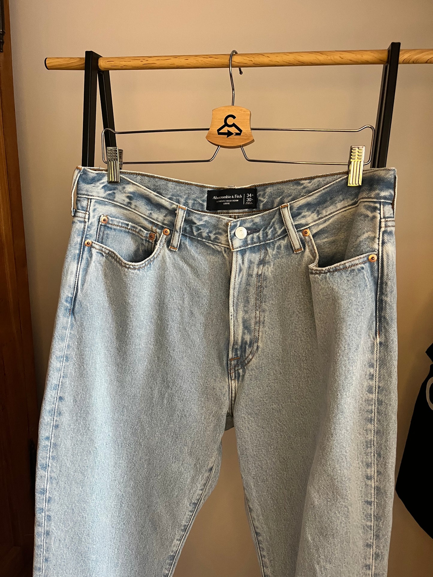 Abercrombie Light Blue Jeans W34 L30