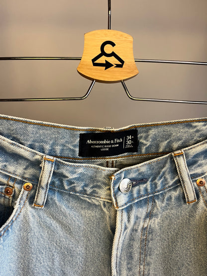Abercrombie Light Blue Jeans W34 L30
