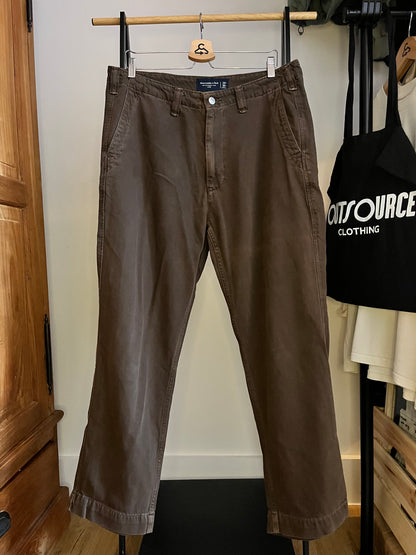 Abercrombie Brown Jeans W34 L30
