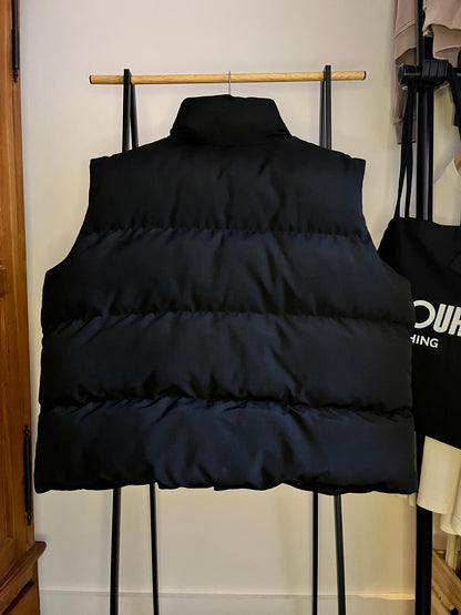 Sweats Collective Black Gilet - Medium