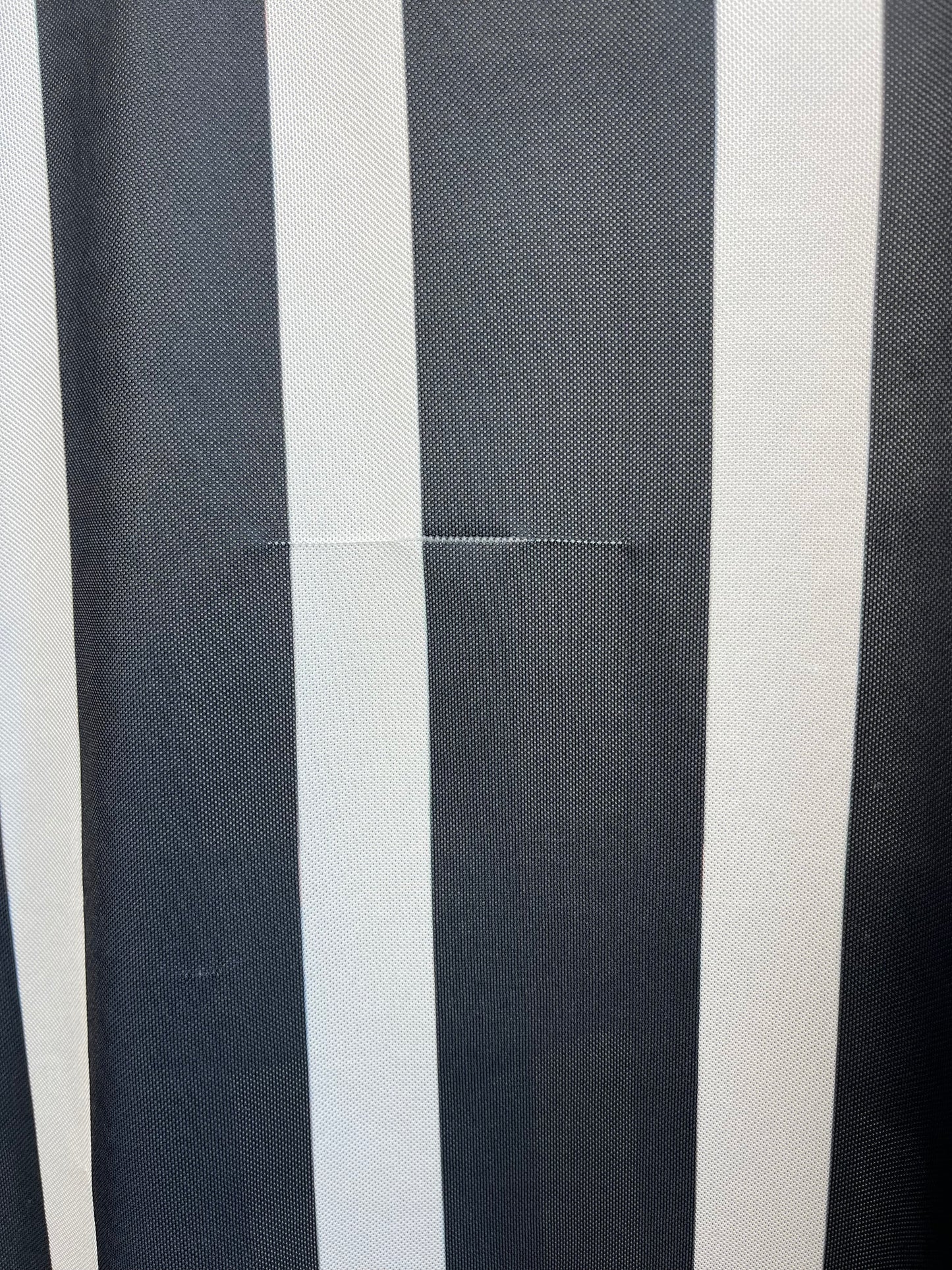 Scuffers Grey Striped Retro Football Shirt - Medium