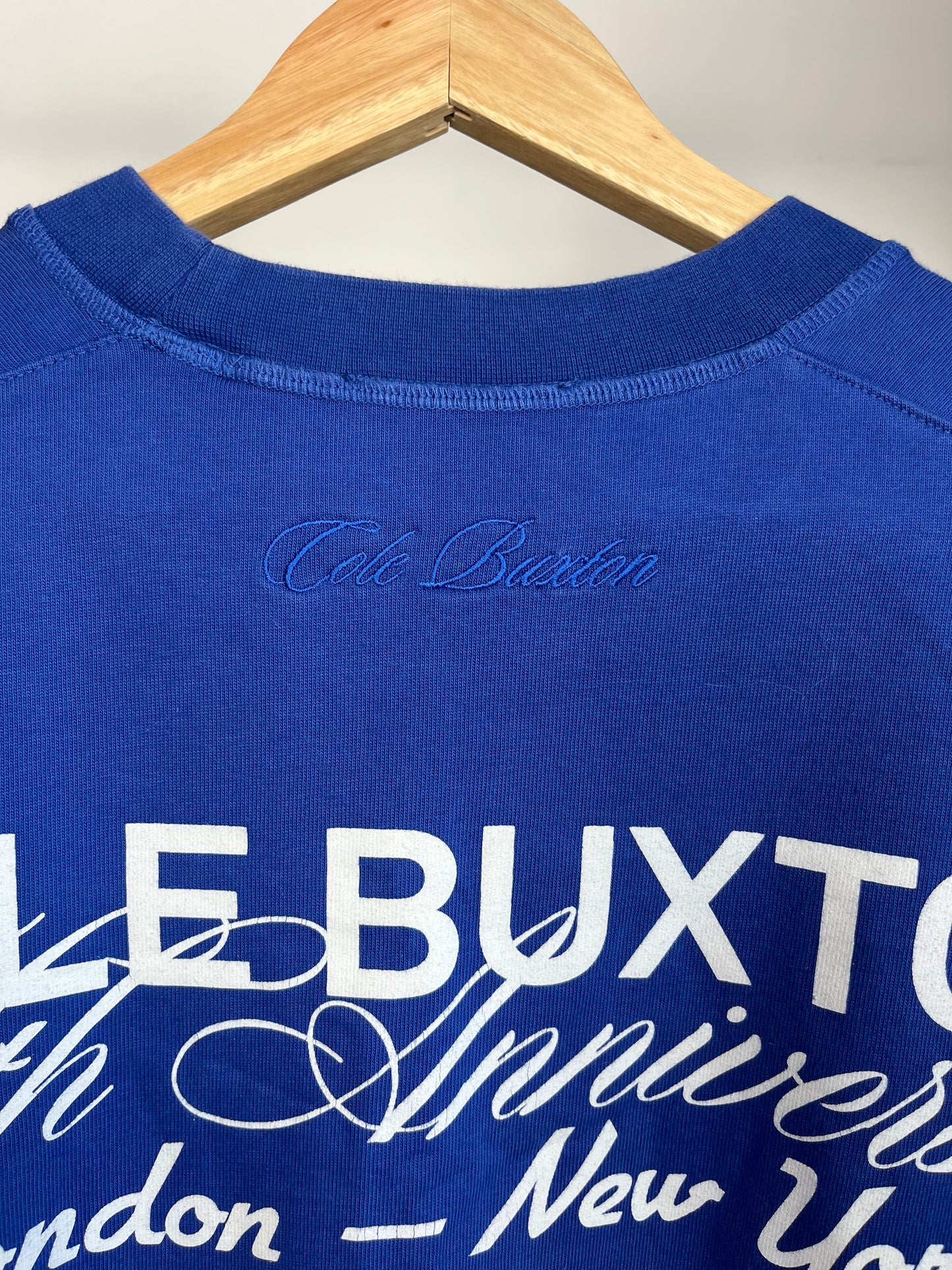 Cole Buxton Blue T-Shirt - Large