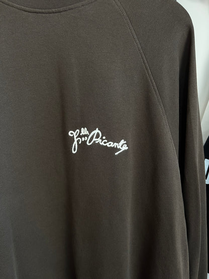 Picante Brown Sweatshirt - Medium