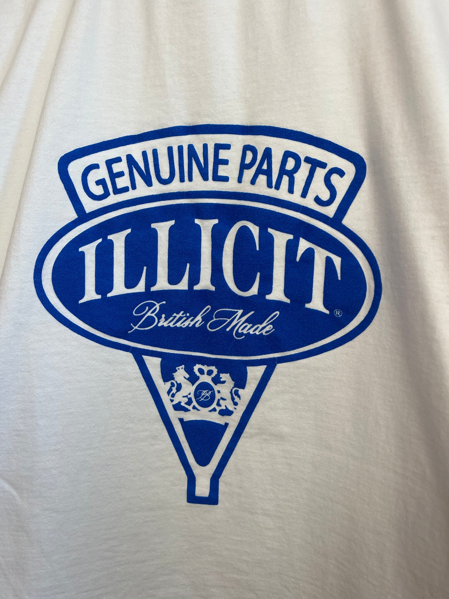 Illicit Bloc White T-Shirt - Small