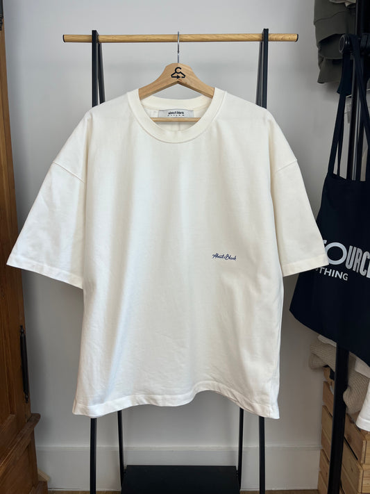 About:Blank Off White T-Shirt - Large