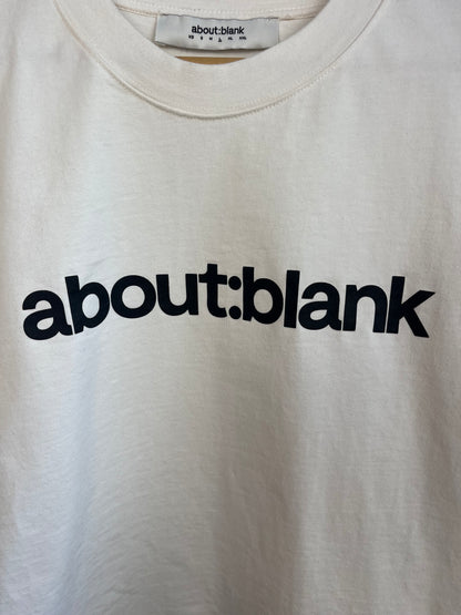 About:Blank Cream T-Shirt - Large