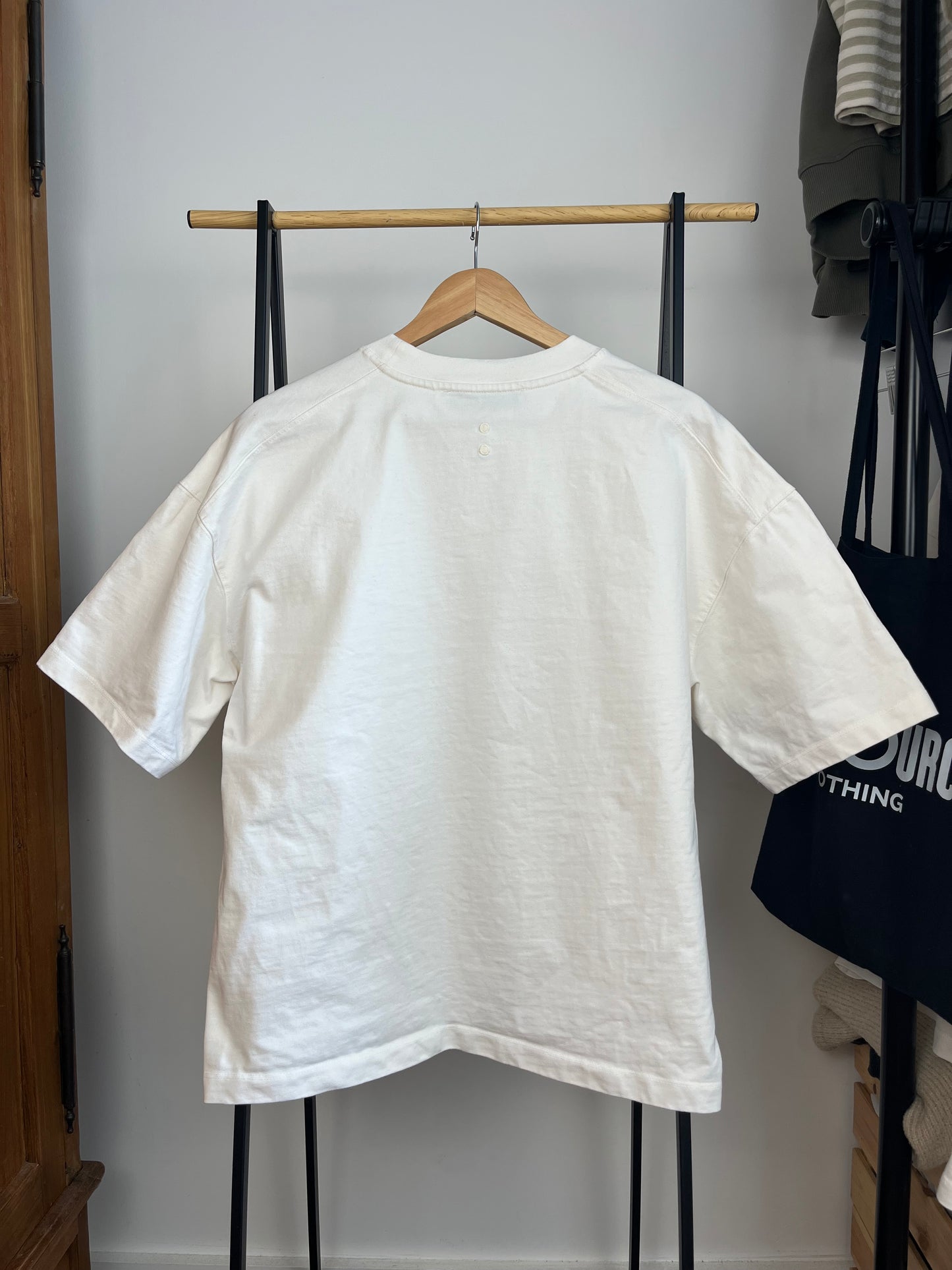 About:Blank Cream T-Shirt - Large