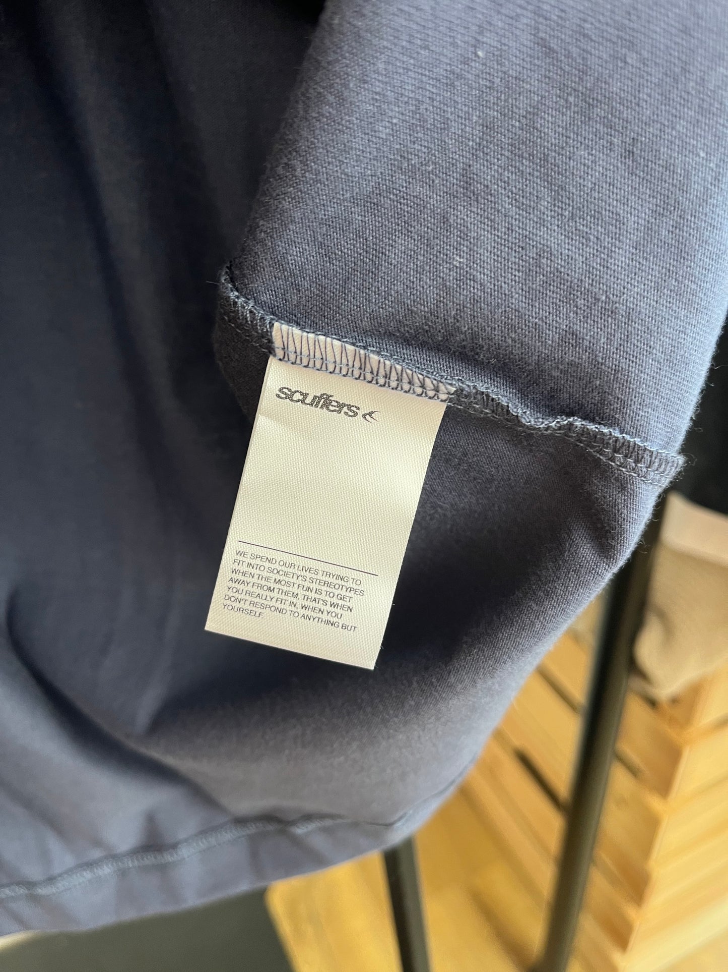 Scuffers Blue T-Shirt - Medium