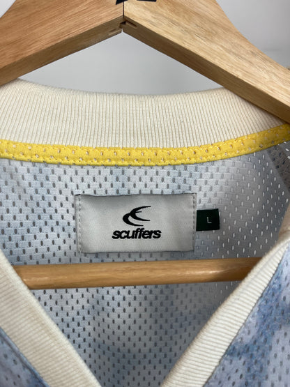 Scuffers Light Blue Football Jersey - Large