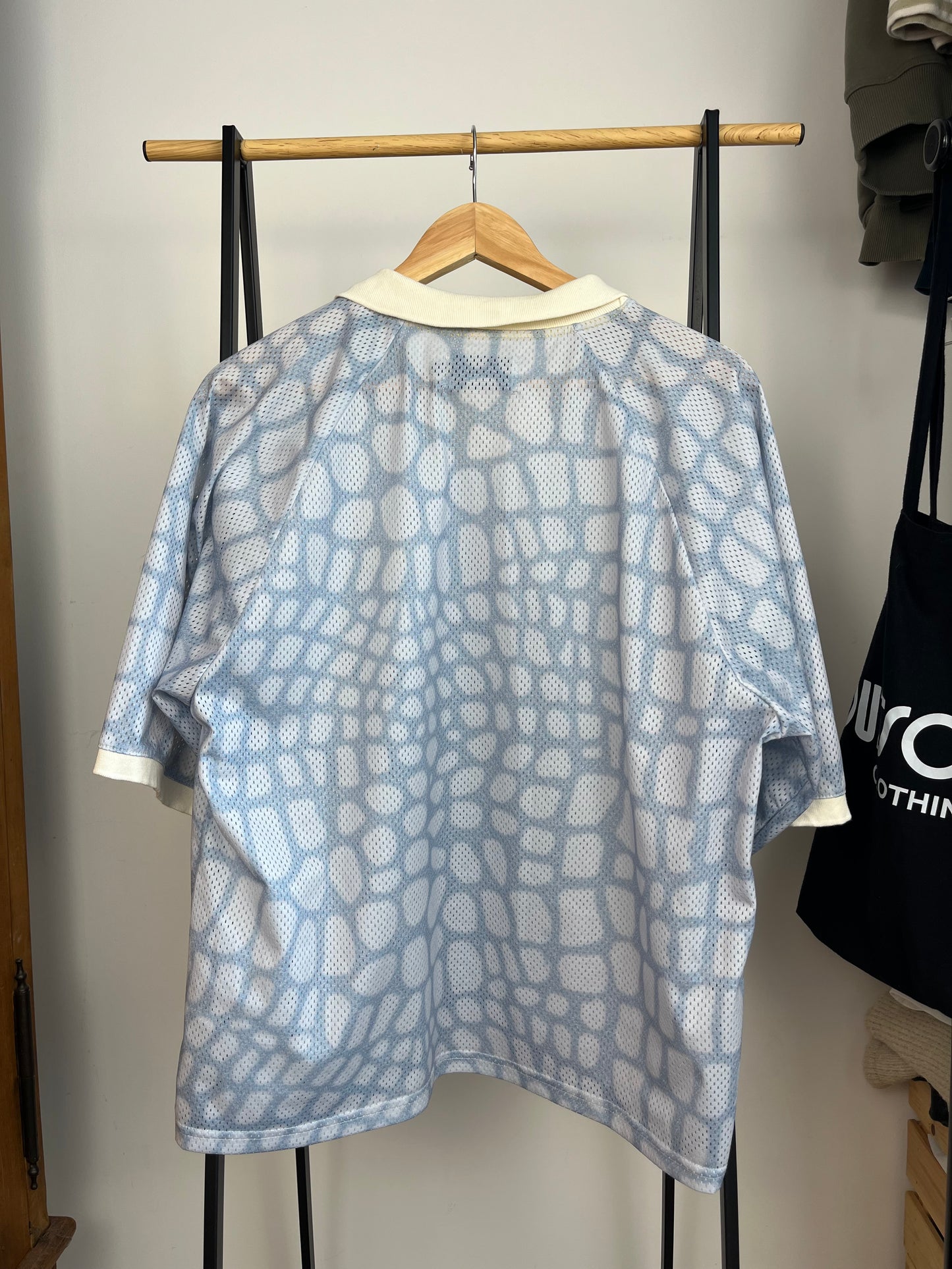 Scuffers Light Blue Football Jersey - Large
