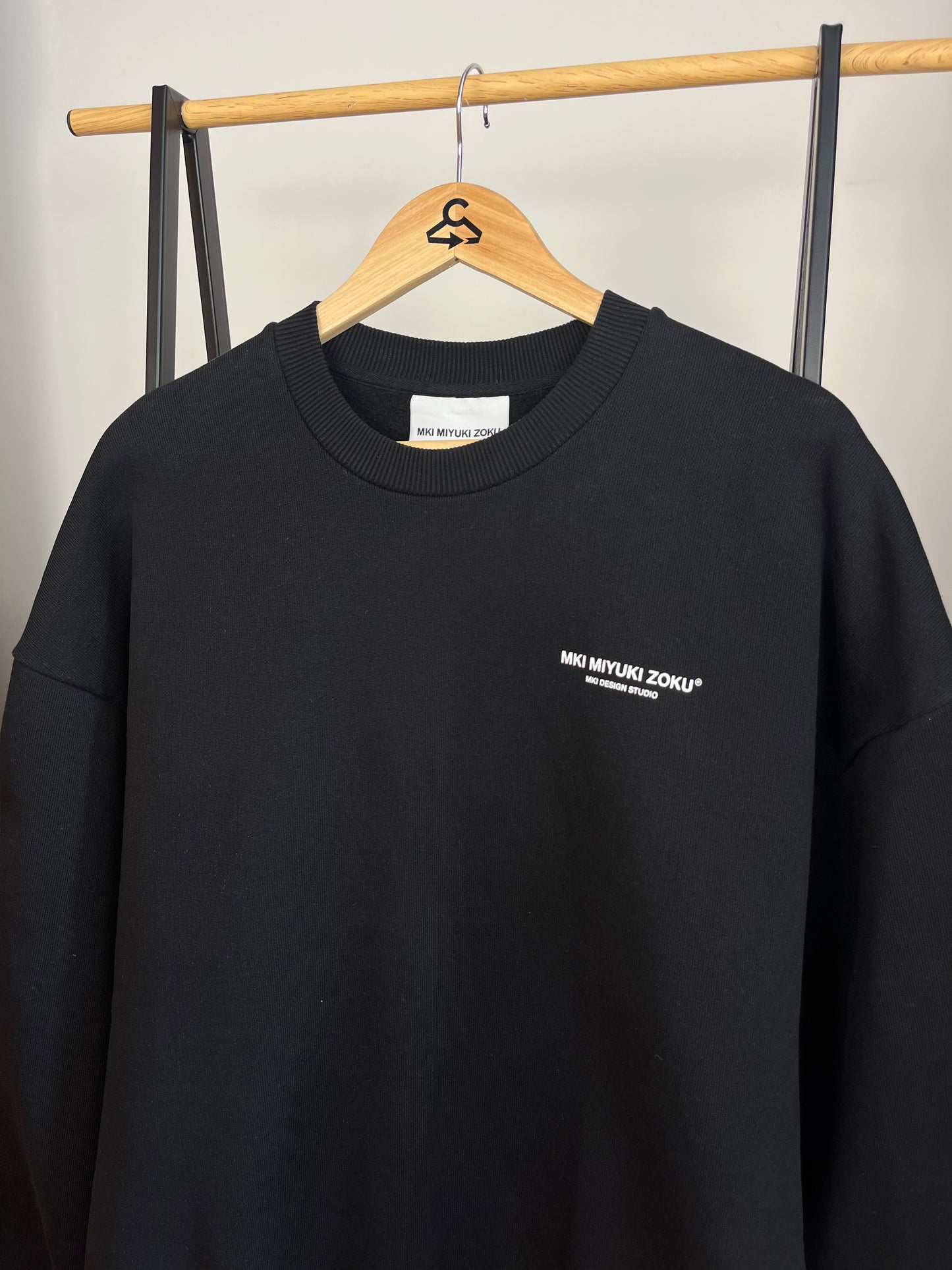MKI Miyuki Zoku Black Sweatshirt - Medium