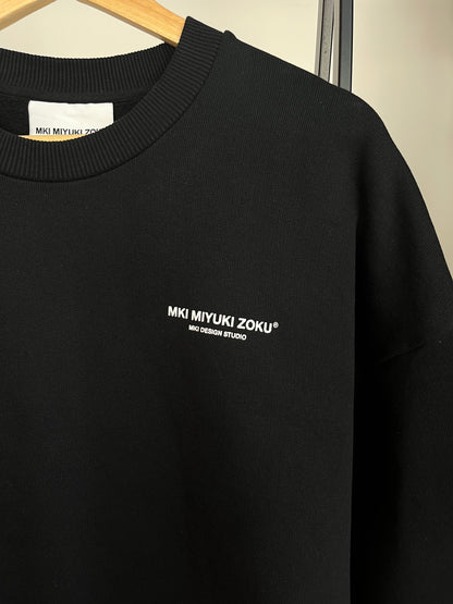 MKI Miyuki Zoku Black Sweatshirt - Medium