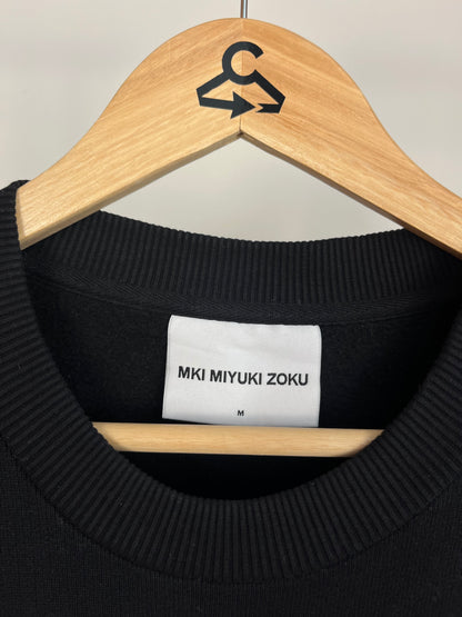 MKI Miyuki Zoku Black Sweatshirt - Medium