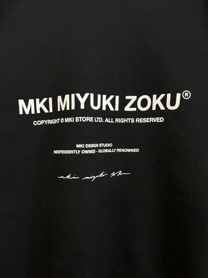 MKI Miyuki Zoku Black Sweatshirt - Medium