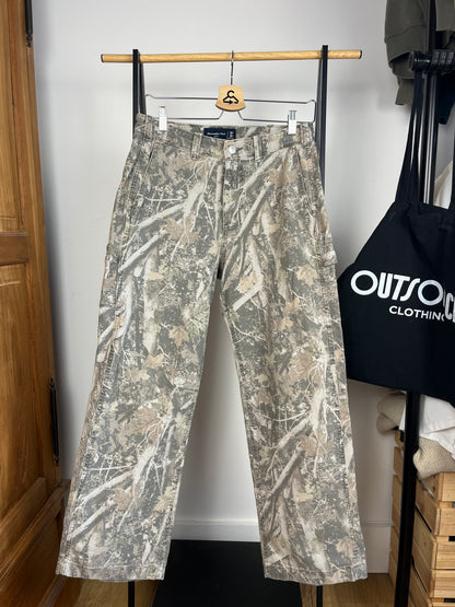 Abercrombie Camo Carpenter Style Trousers W30 L30