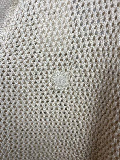 Club 1984 Cream/Beige Mesh Shirt - XL