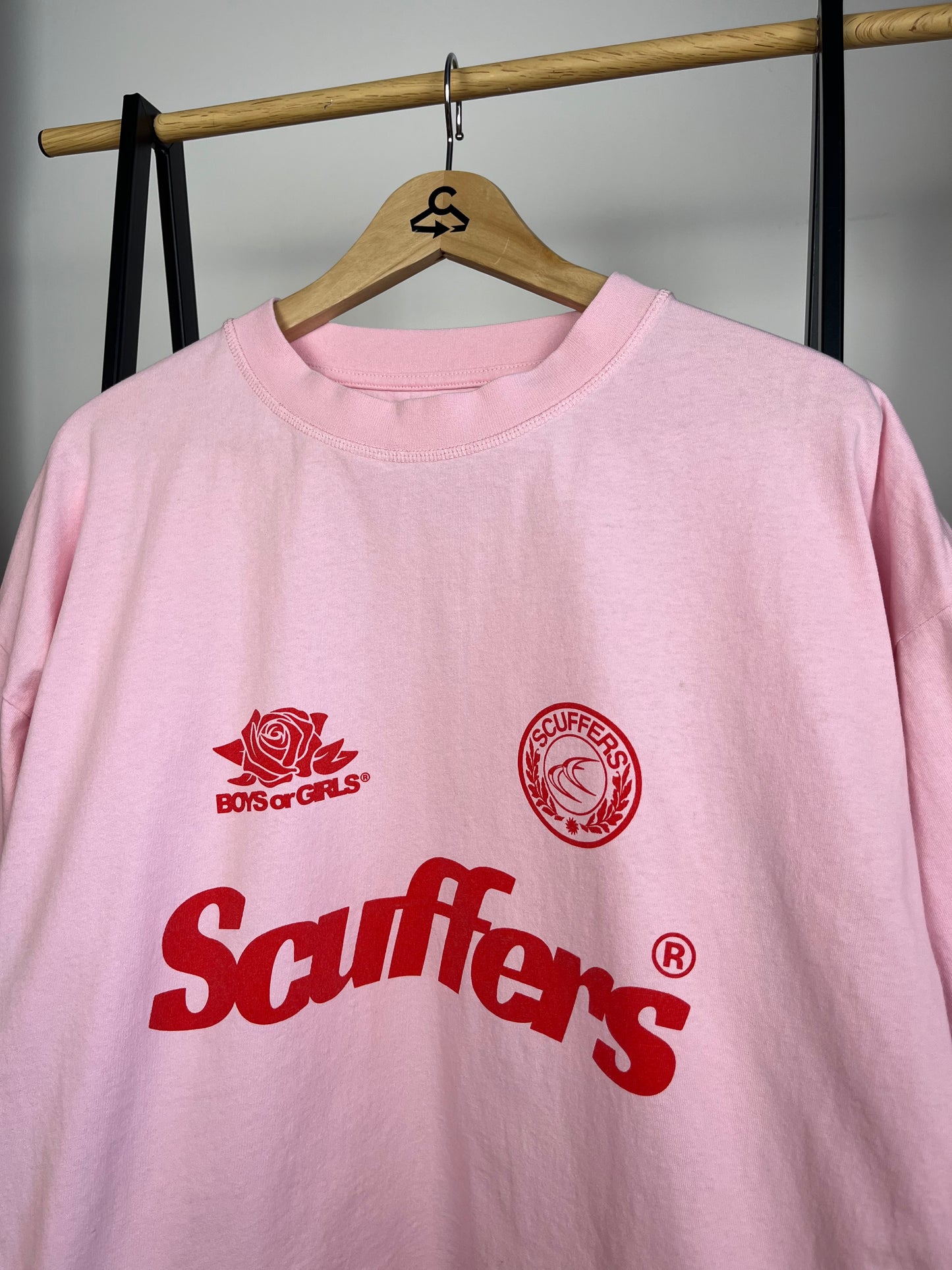 Scuffers Pink T-Shirt - Large