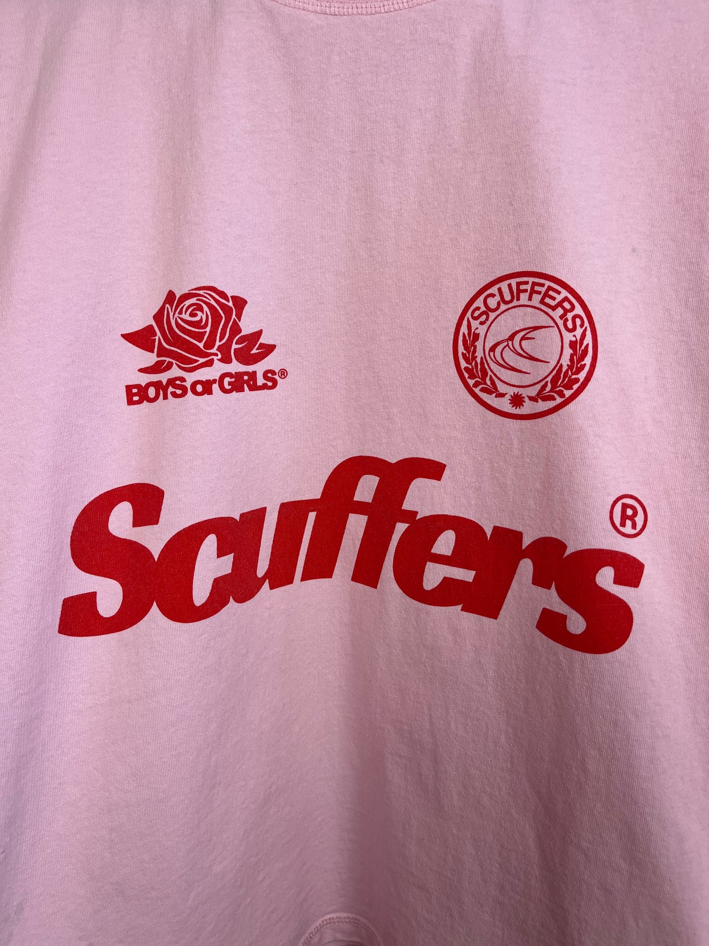 Scuffers Pink T-Shirt - Large