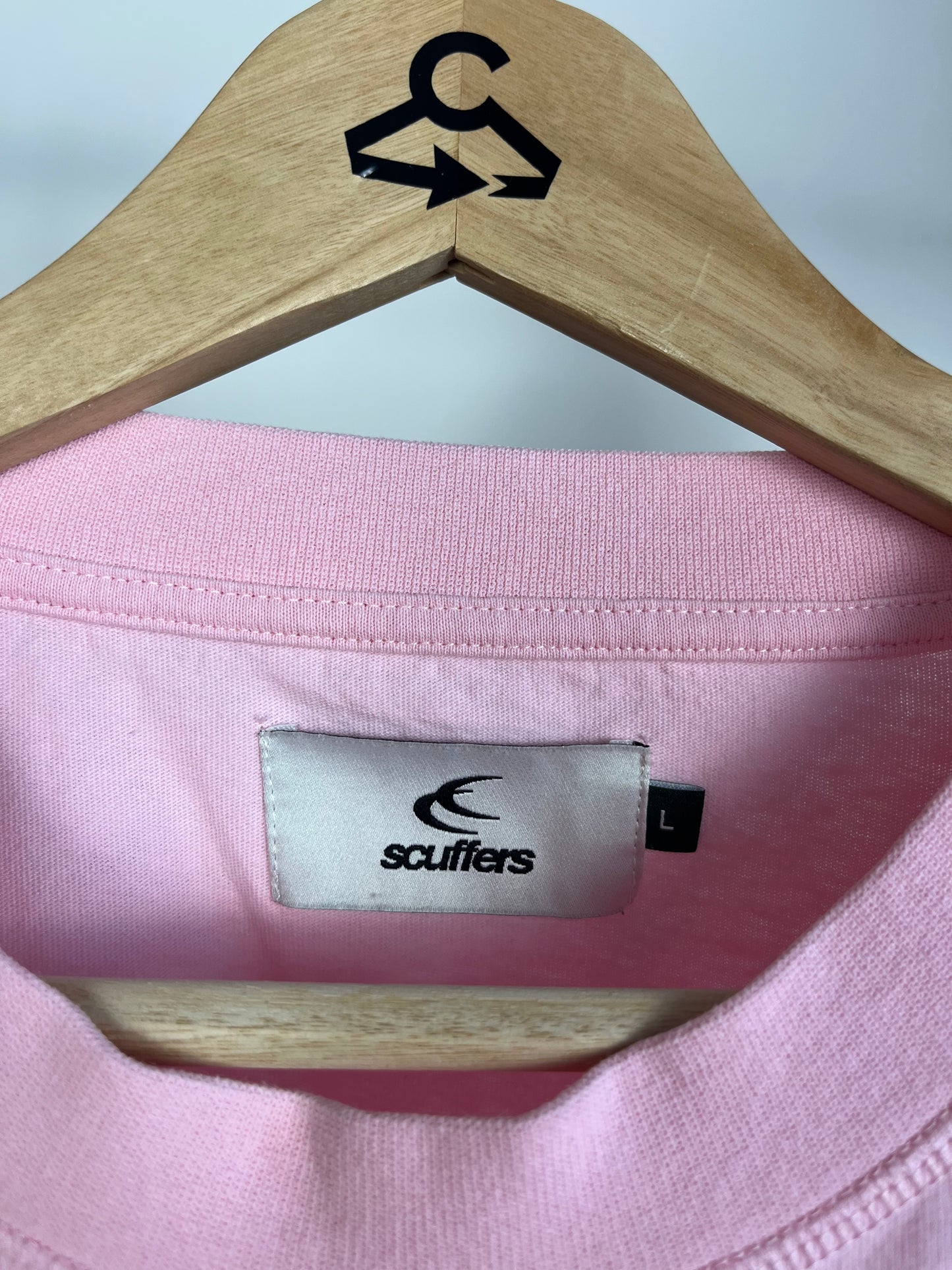 Scuffers Pink T-Shirt - Large
