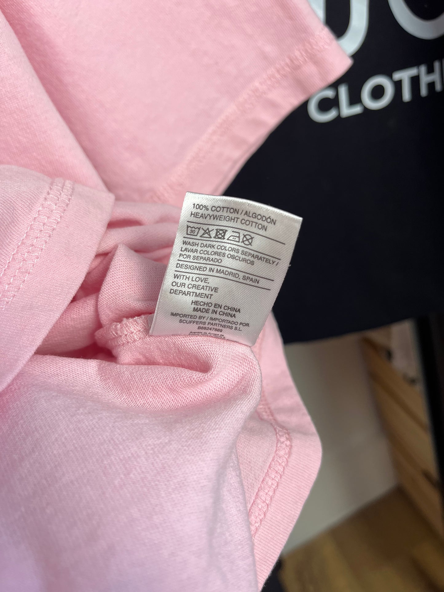 Scuffers Pink T-Shirt - Large