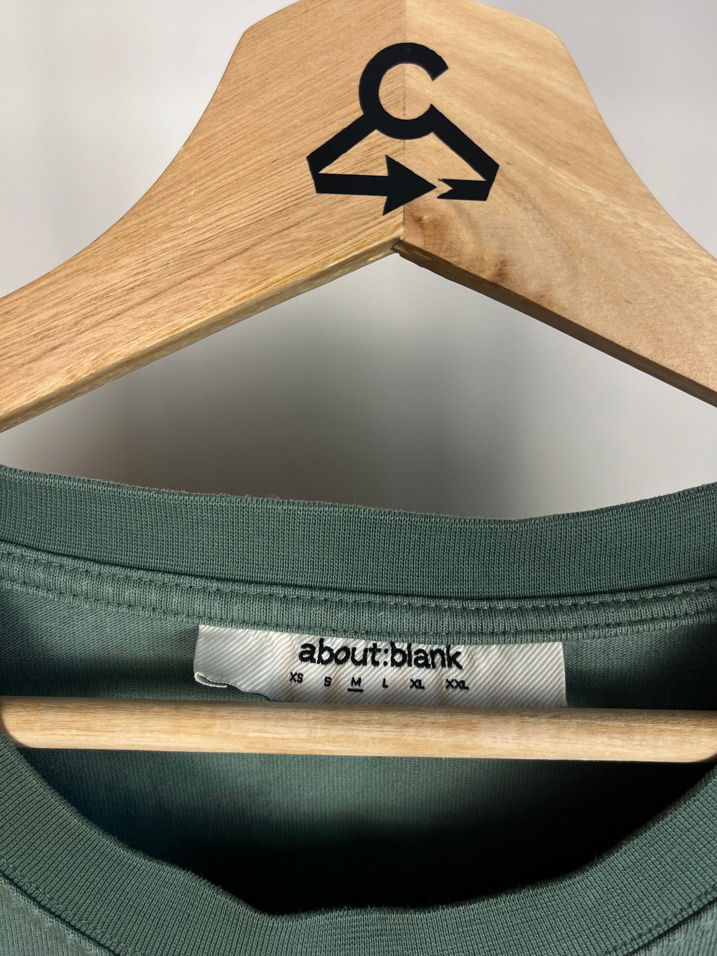 About:Blank Green T-Shirt - Medium