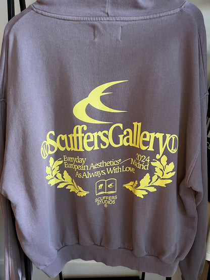 Scuffers Purple Hoodie - Large