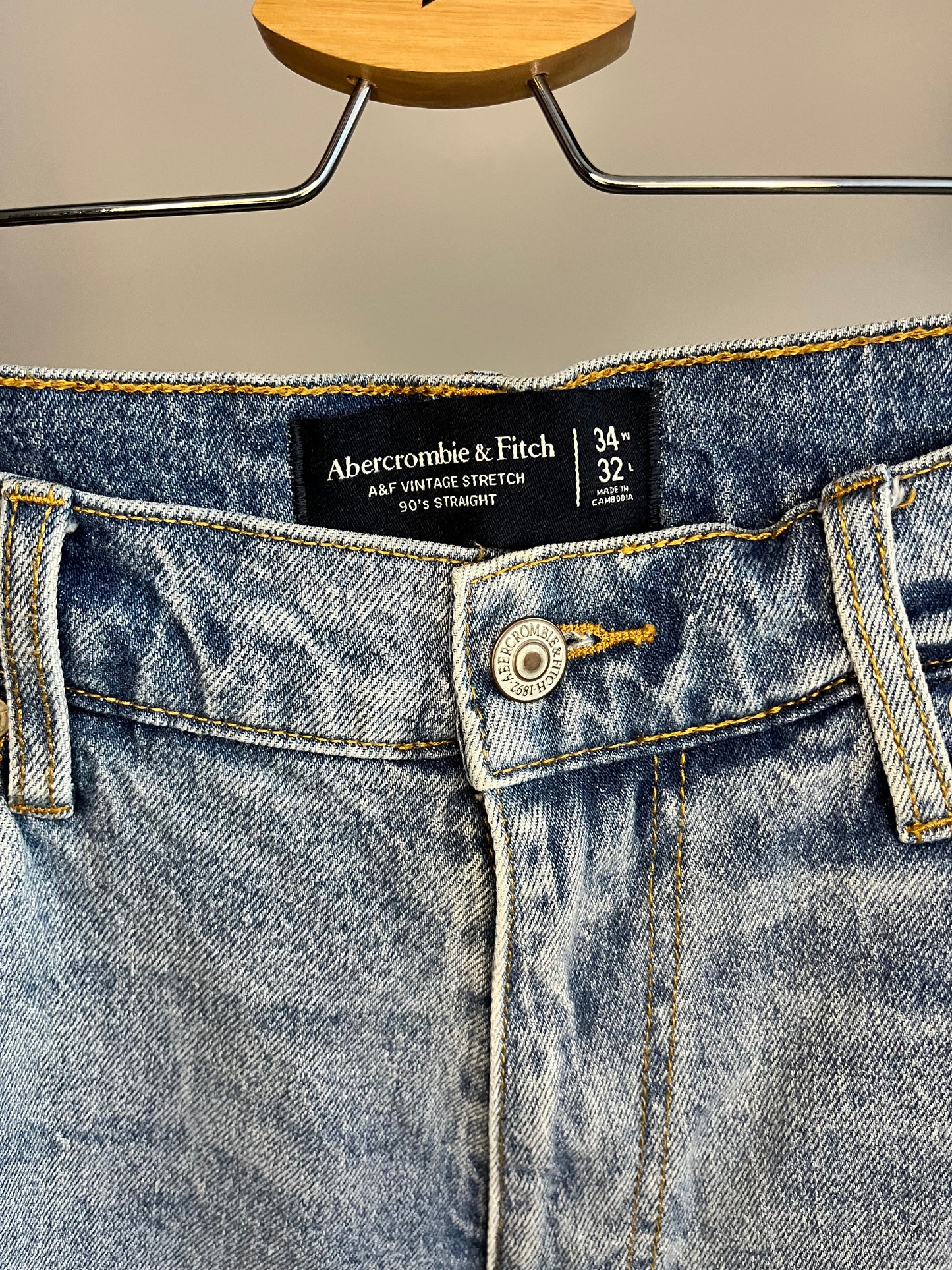 Abercrombie Blue Jeans W34 L32