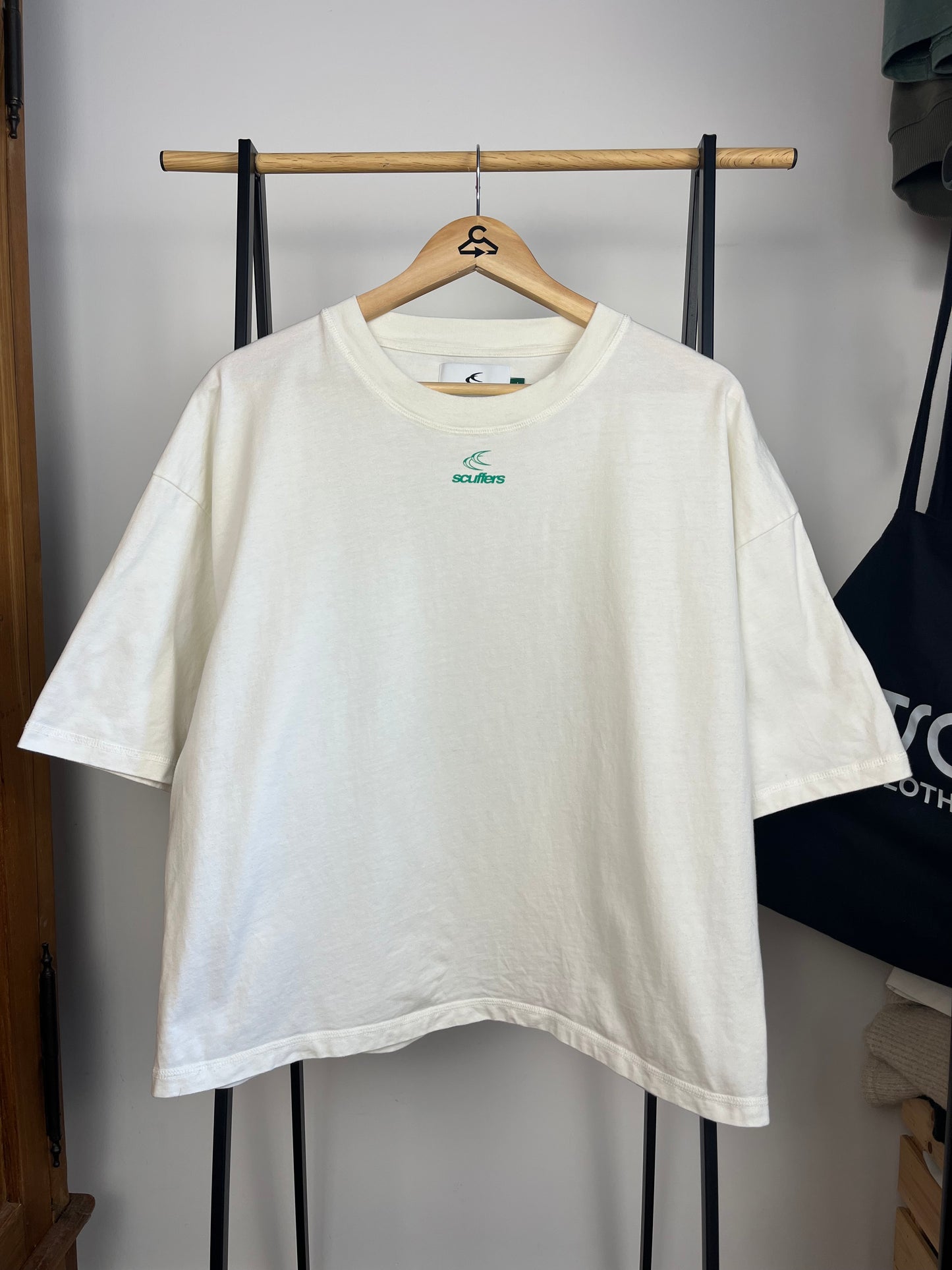 Scuffers Cream/Off White T-Shirt - Large