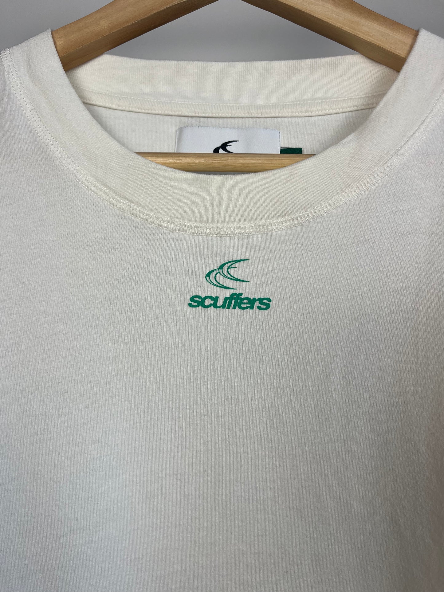 Scuffers Cream/Off White T-Shirt - Large