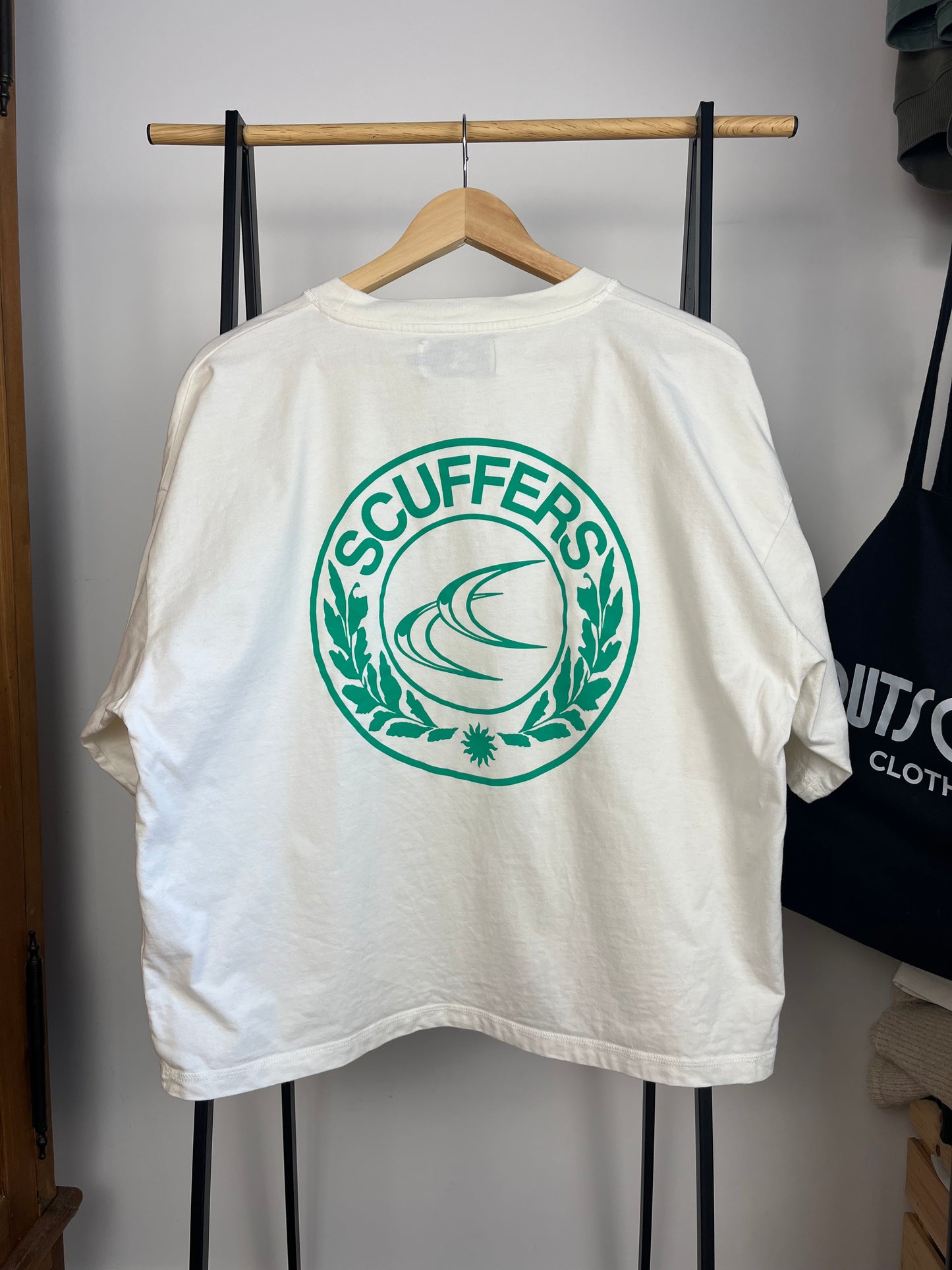 Scuffers Cream/Off White T-Shirt - Large