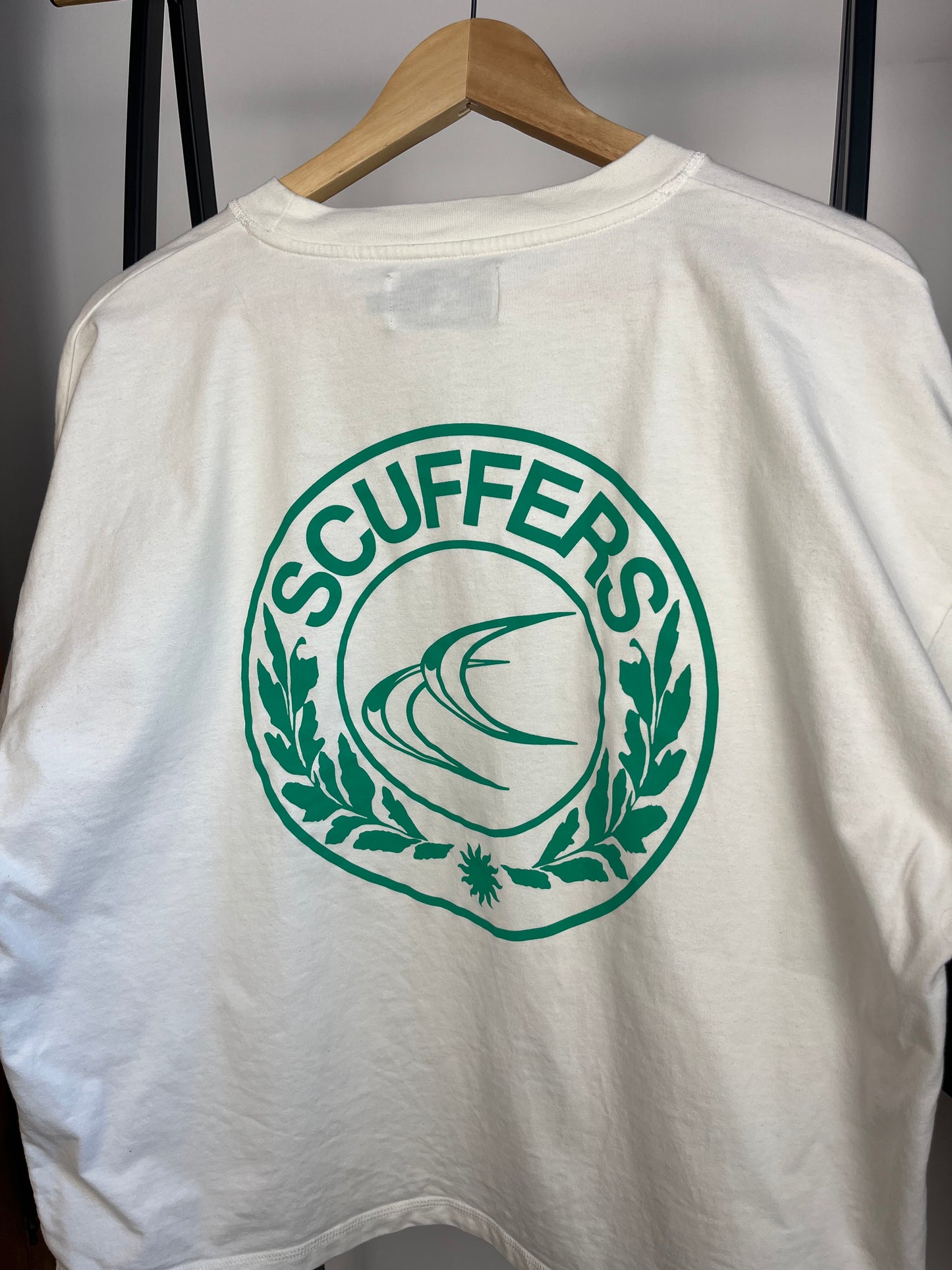 Scuffers Cream/Off White T-Shirt - Large