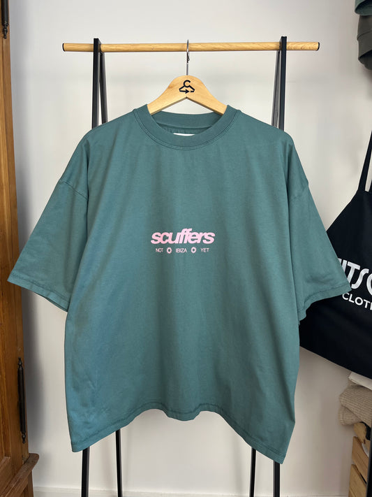 Scuffers Green T-Shirt - Medium
