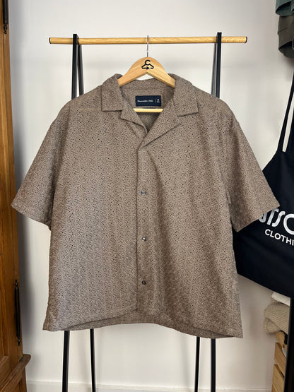 Abercrombie Brown Shirt - Medium