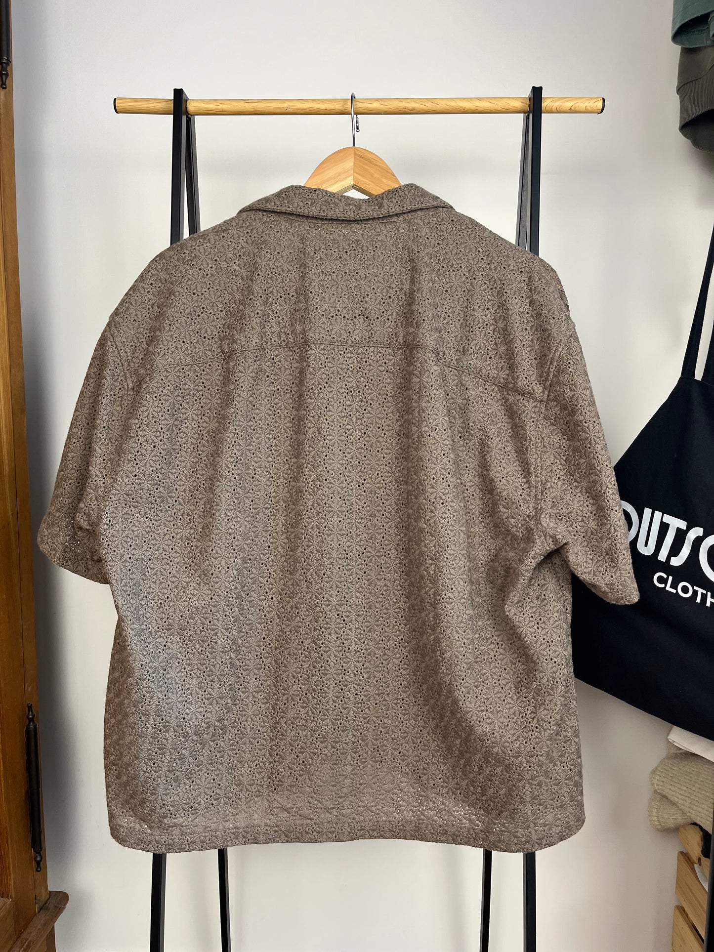 Abercrombie Brown Shirt - Medium
