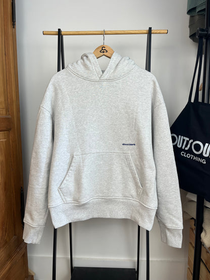 About:Blank Grey Hoodie - Medium
