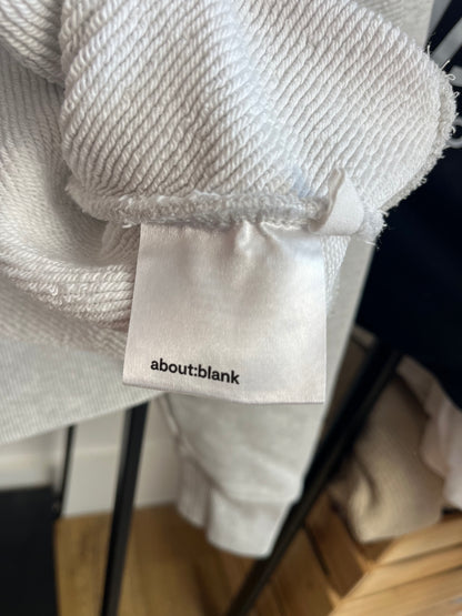 About:Blank Grey Hoodie - Medium